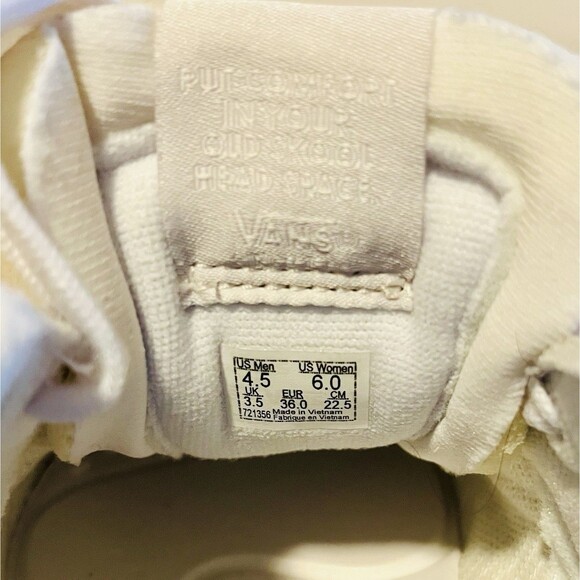 VANS Old Skool Overt Plus CC M 4.5 W 6 Sneakers Gray White ComfyCush VN0A7Q5ELGX - Picture 6 of 8